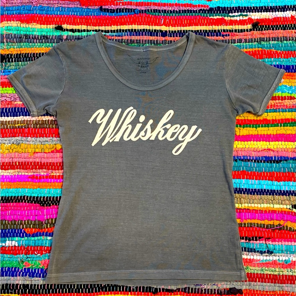 Bandit Brand whiskey t-shirt. size Large.